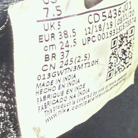 Nike Court Vision Mid Women's Size 7.5 - Picture 11 of 11